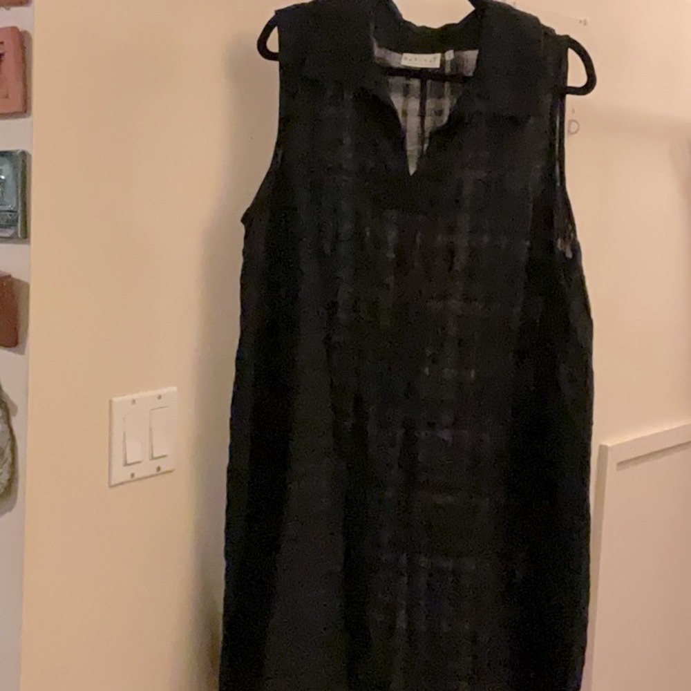 Black Habitat Sleeveless Dress